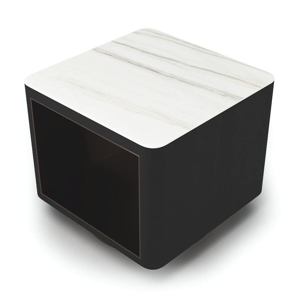 Milton Nightstand Swivel 55x55x50