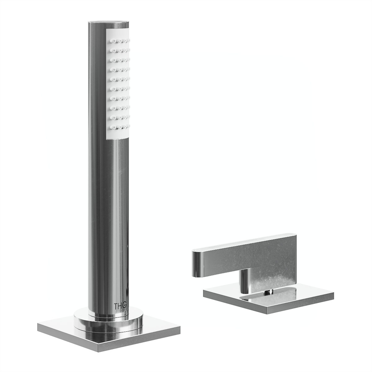 Icon-X U7K-6532 60A Rim Mounted Ceramic Mixer With Handshower