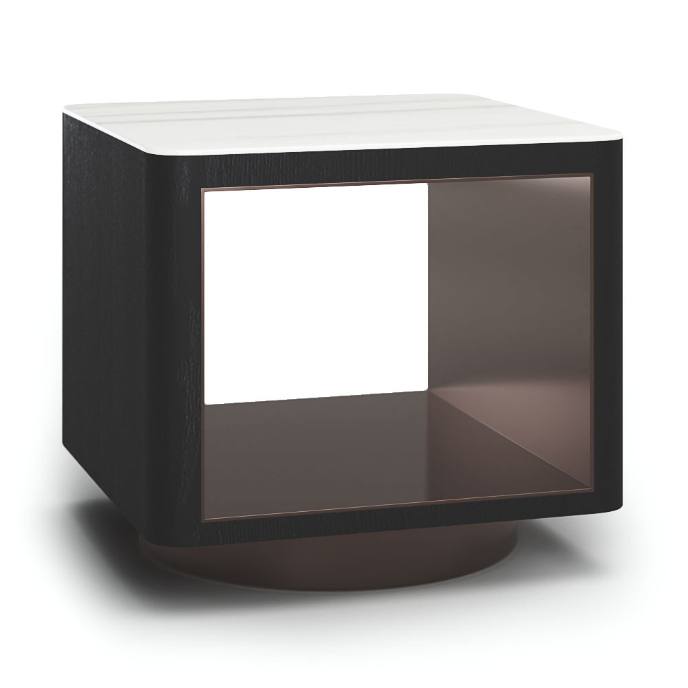 Milton Nightstand Swivel 55x55x50