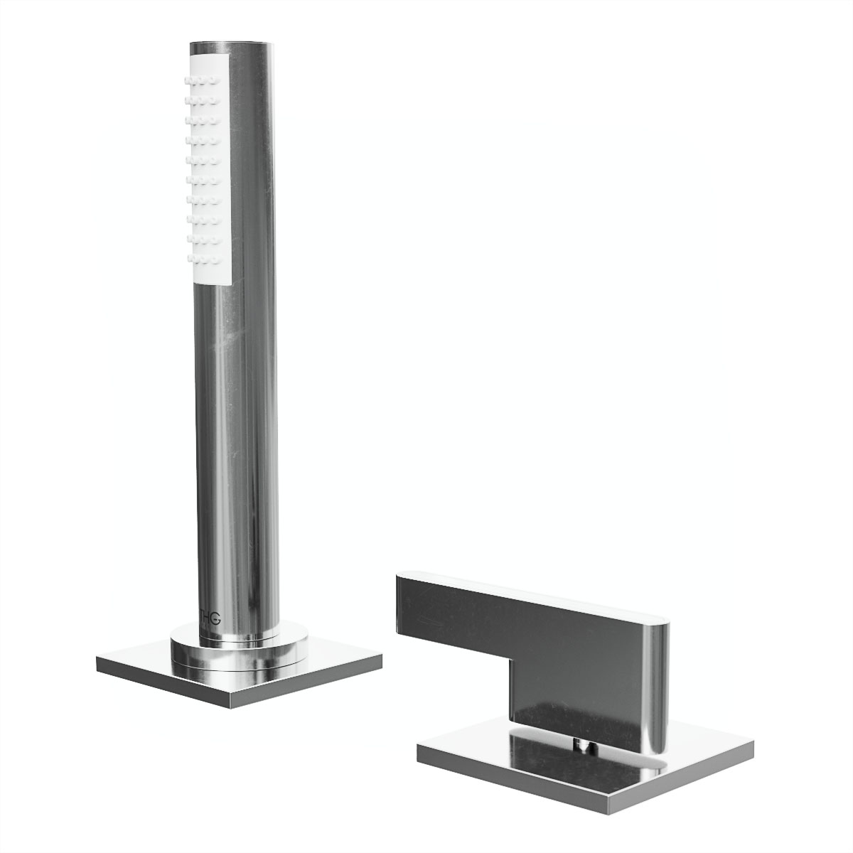 Icon-X U7K-6532 60A Rim Mounted Ceramic Mixer With Handshower